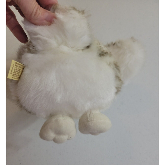 Aurora World Miyoni Tots Snowy Owl Cute Adorable Plush Stuffed Animal Toy 9" - Picture 8 of 10